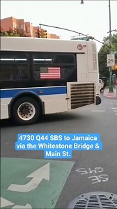 #MTA NYC BUS: 4730 Q44 SBS @ 180th St & Boston Rd #nycbus #youtubeshorts #thebronx #busfanning