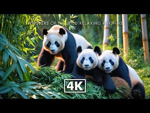 WILD ANIMALS 4K – Gentle Awakening of Nature with Relaxing Piano & Peaceful Ambience