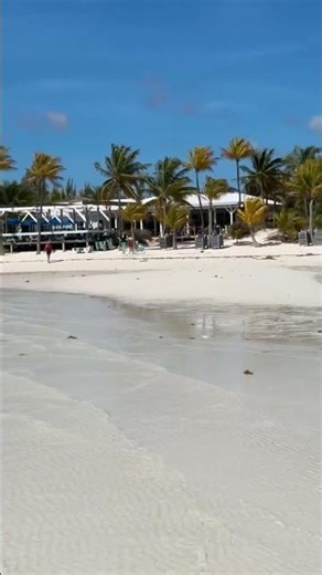 First time seen crystal clear beach