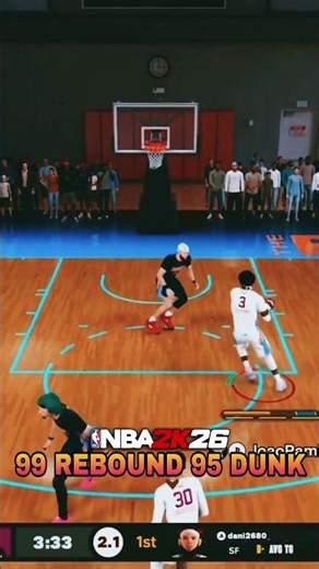 🔥 BEST CENTER BUILD in NBA 2K26 UNSTOPPABLE in REC #nba2k26