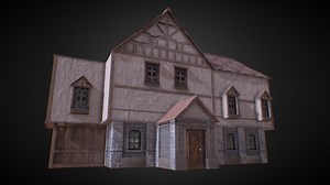 Medieval House - Download Free 3D model by FordVFX