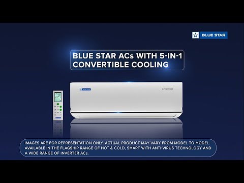 Blue Star ACs with 5-in-1 Convertible Cooling