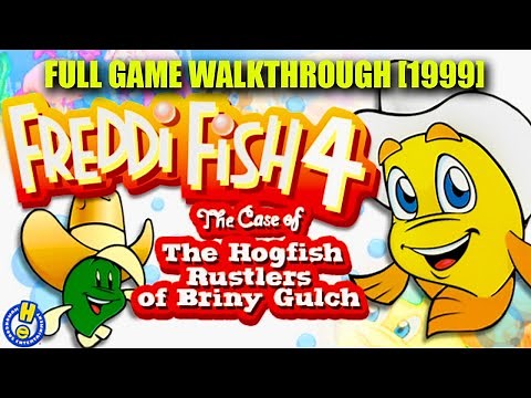 Freddi Fish 4: The Case of the Hogfish Rustlers of Briny Gulch (1999) - Full Game Walkthrough