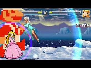 ELSA VS PRINCESS PEACH (PRINCESS POWER)