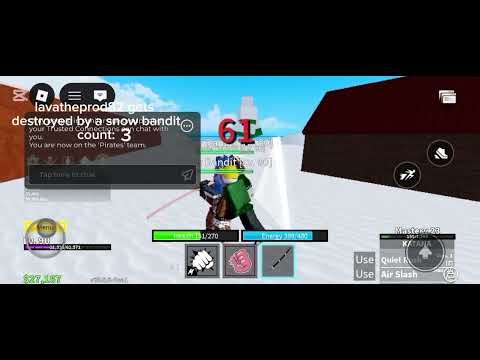 me getting beated by snow bandit for 6 minutes and 1 second