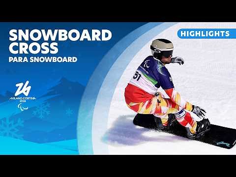 Snowboard Cross SB-LL2 Para Snowboard Highlights Women’s & Men's | Milano Cortina 2026 🏂❄️