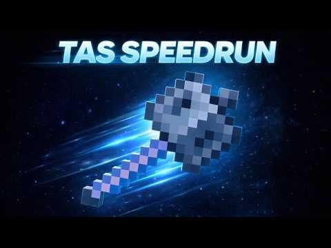 Best Minecraft MACE SPEEDRUN!🤯 [TAS] |