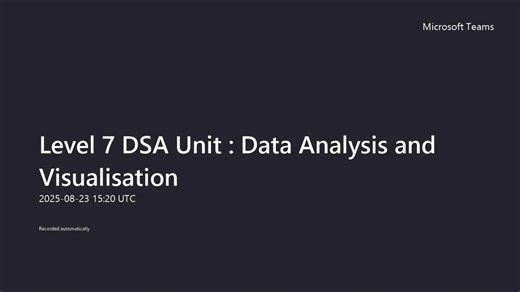 Module 2 part 1 recording