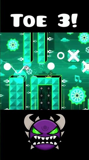 Toe 3 😯 #geometrydash #gdupdate #gd #gaming #music #games #gameplay
