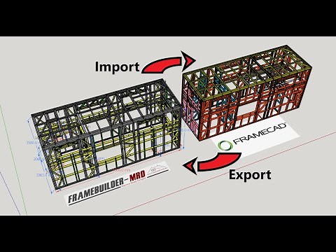 Quick Tutorial - FrameCAD import