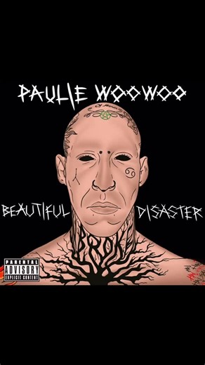Paulie WooWoo on Instagram: "Through Controlled Chaos, Comes A Beautiful Disaster… Back With A Vengeance, Back With A Purpose, Back With Something I’m Proud Of… My New Album, “Beautiful Disaster,” Will Be Available Everywhere Friday March 13th… 8 Songs Of Emotional Brutality To Describe The Bane Of My Existence In This Chaotic World… Here’s A Little Taste While You Wait… Track List: 1. GET OUT OF MY HEAD 2. LOVE RUN 3. MATRIX MISERY 4. ADOLESCENT PRESSURE 5. DID 6. THE BEAST IMPENDING 7. A PART