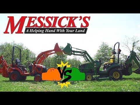 John Deere 1 Series VS. Kubota BX Series