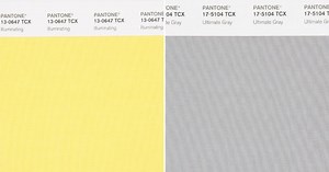 Pantone color of the year for 2021: Gray, but illuminating. (We’re full of contradictions.)