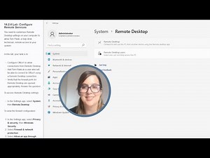 14.2.4 Lab: Configure Remote Services
