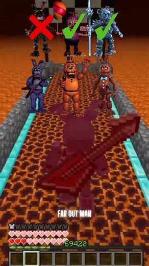 Minecraft Magma Damage vs Different Mobs🤯