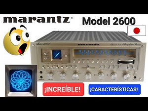 MARANTZ MODEL 2600, AMAZING! THE BEST! FEATURES!