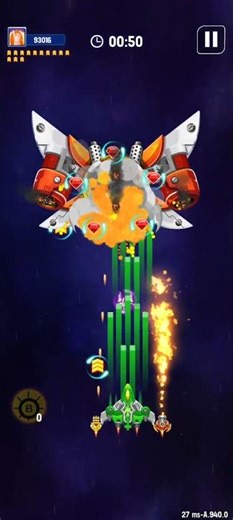 Space Shooter Galaxy Attack | Earth Boss 5 (Normal) - Boss