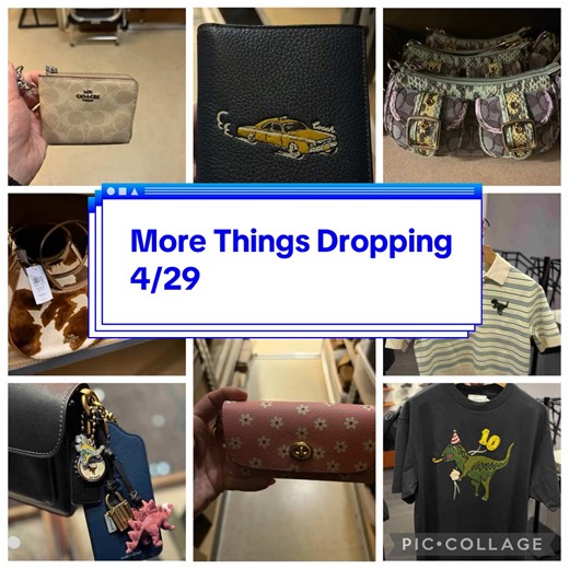 Coach Bag Drops 4/29: Prices & Styles
