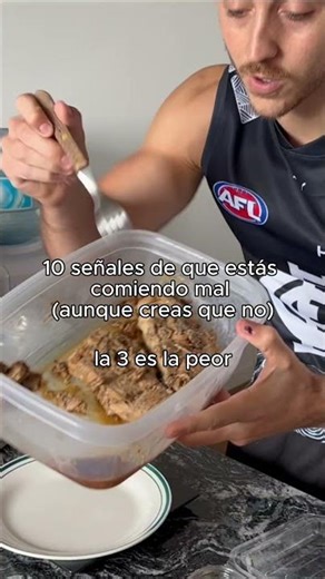 10 señales de que estás comiendo mal (aunque creas que no) #fitness #fit #gym