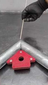 How to perfectly join round pipes at 45° joints. #metalwork #anglegrinder #metal #diy #idea