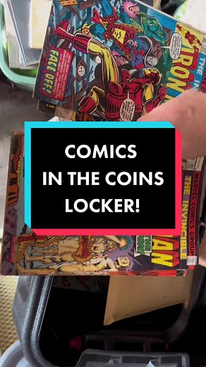 Vintage comic books found in the same storage locker as the coin collection! #storagewars #comics #comicbook #collection #xmen #spiderman #collectibles #treasure #comictok #fyp #fypシ #lockerblocker #viral #whatnot #vintage #comiccollection