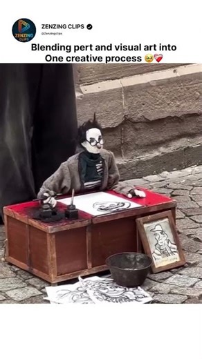 Blending pert and visual art intoOne creative process🥹❤️‍🩹