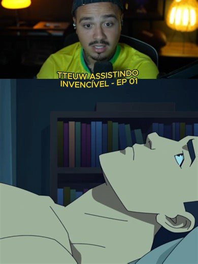 @tteuw assistindo invencível - ep 01 #tteuw #cortesdotteuw #invencivel #react