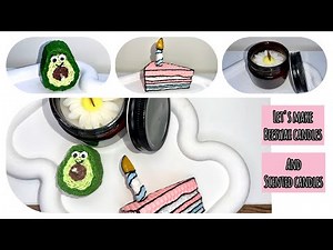 3 Easy Candle Making for Beginners | DIY Candles | BEESWAX candles