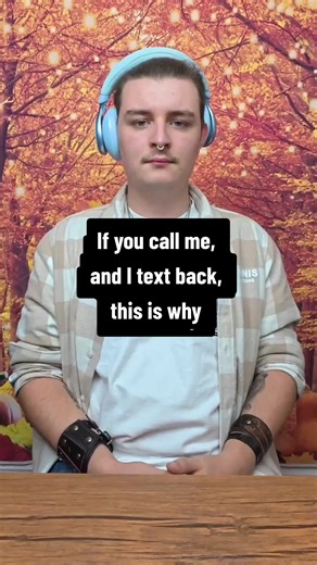 If you call me, and I text back, this is why Auditory Processing Disorder (APD) isn’t about not hearing—it’s about how the brain processes the sounds it hears. Words can get jumbled, delayed, or feel like background noise is drowning them out. So when you call and I reply with a text instead, it’s not me ignoring you. It’s me making sure I actually understand, process, and respond properly—without the stress and confusion of mishearing. #auditoryprocessingdisorder #processing #phone #textmessage