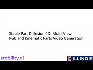 Stable Part Diffusion 4D: Multi-View RGB and Kinematic Parts Video Generation