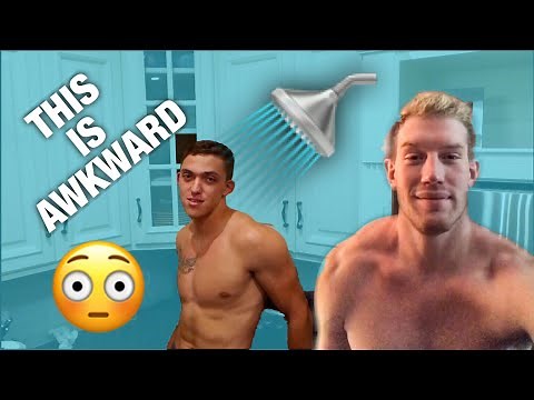 SHOWERING TOGETHER?! 😂 THE BROMANCE IS REAL!!