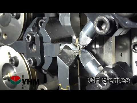 Curved spring W.D 1.6mm｜CNC Compression Spring Machine CF-330｜YHM