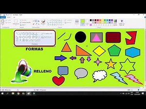 PAINT - LAS FORMAS Y LA HERRAMIENTA RELLENO