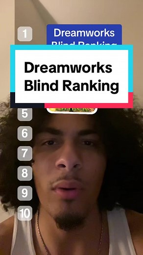 Dreamworks Blind Ranking Filter Movie