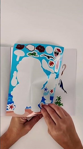 Moana 2 Disney Movie DIY Decorate with Sticker Book #cooltoys