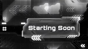 Cyberpunk Stream Overlay Package: Black Neon Sci-fi (digital Download) - Etsy