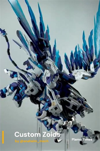 Plamo Times on Instagram: "Liger Zero Phoenix custom Zoids by @anaheim_mech."