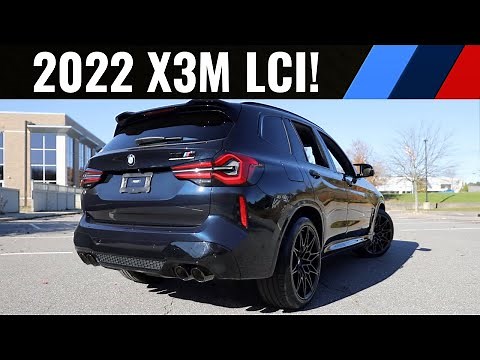 2022 BMW X3 M Competition I Drive Bys I Revs I Review I Carbon Black