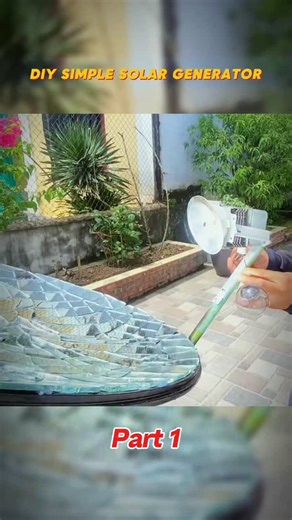 28K views · 323 reactions | DIY Simple Solar Generator ⚙️ #diy #energy #free #freeenergy #generetor #endless #freeelectricity #solar #water #pump #solar | DIY Tou Generator | Facebook