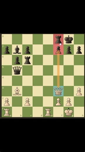 ⚡ Killer Back Rank Mate | Chess Winning Trick ♟️ #chessshorts