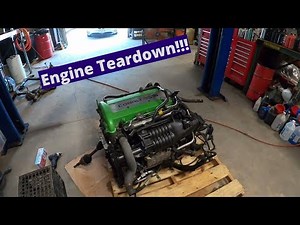 Cobalt SS Build Part 2: Engine Teardown!!!!