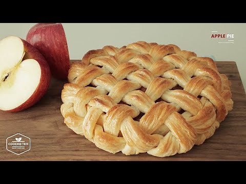 결이 살아 있는 사과파이!🍎 애플파이 만들기 : Apple Pie Recipe | Cooking tree
