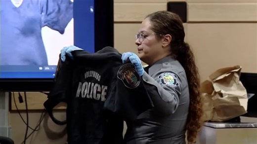 Jurors see physical evidence in cop killer's penalty phase