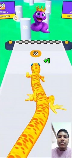 Snake Run Race 3d Gameplay 🎮#snakerunrace #gaming #gameplay #MobileGame #Libertygaming1