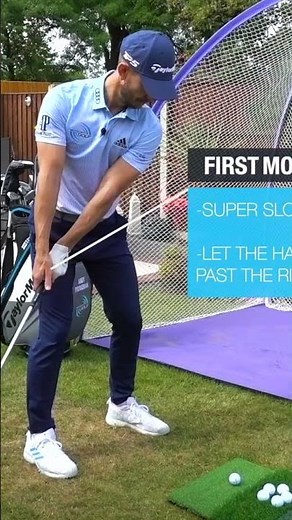 PERFECT Golf Swing Takeaway Drill! #shorts #golf #golfswing