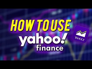 HOW TO USE YAHOO FINANCE 2020!!