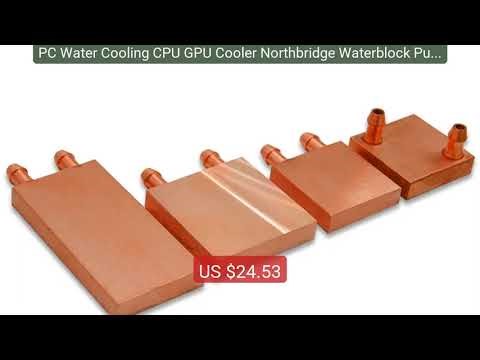 PC Water Cooling CPU GPU Cooler Northbridge Waterblock Pure Copper... — Best Deal 2026 | Shop Now!