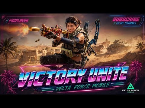 BIZON SMG ZERO RECOIL | VICTORY UNITE | DELTA FORCE MOBILE 