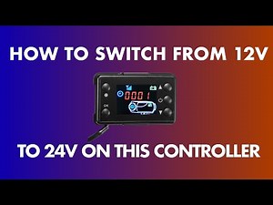 How To Switch Your Chinese Diesel Heater Controller From 12v To 24v Or 24v to 12v