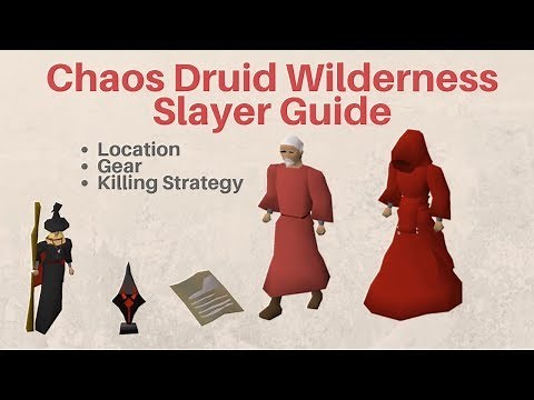 Chaos Druids Wilderness Slayer Guide (OSRS)